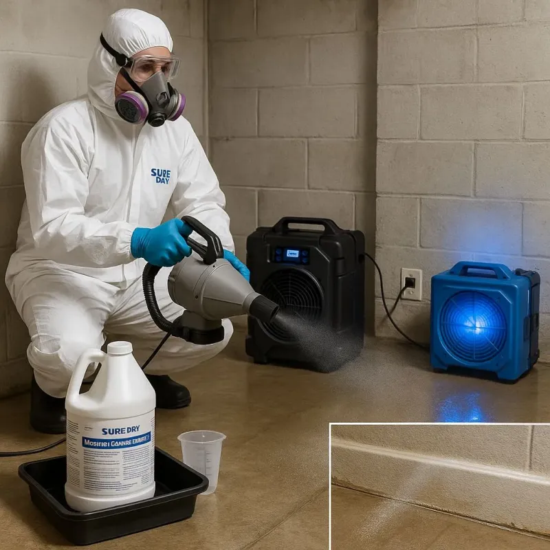 Sanitization and Odor Removal process in Parkston, SD