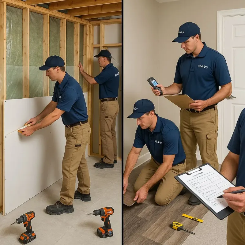 Repairs and Reconstruction process in Parkston, SD